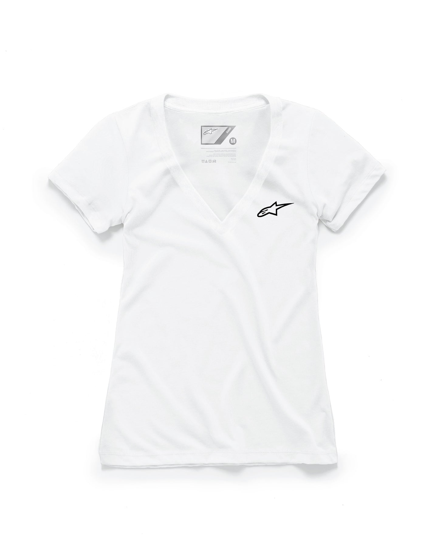 Women's Ageless V Neck Tee White Xs