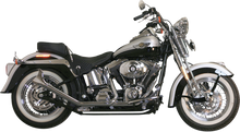 PAUGHCO Upsweep Exhaust - Chrome 726SBS