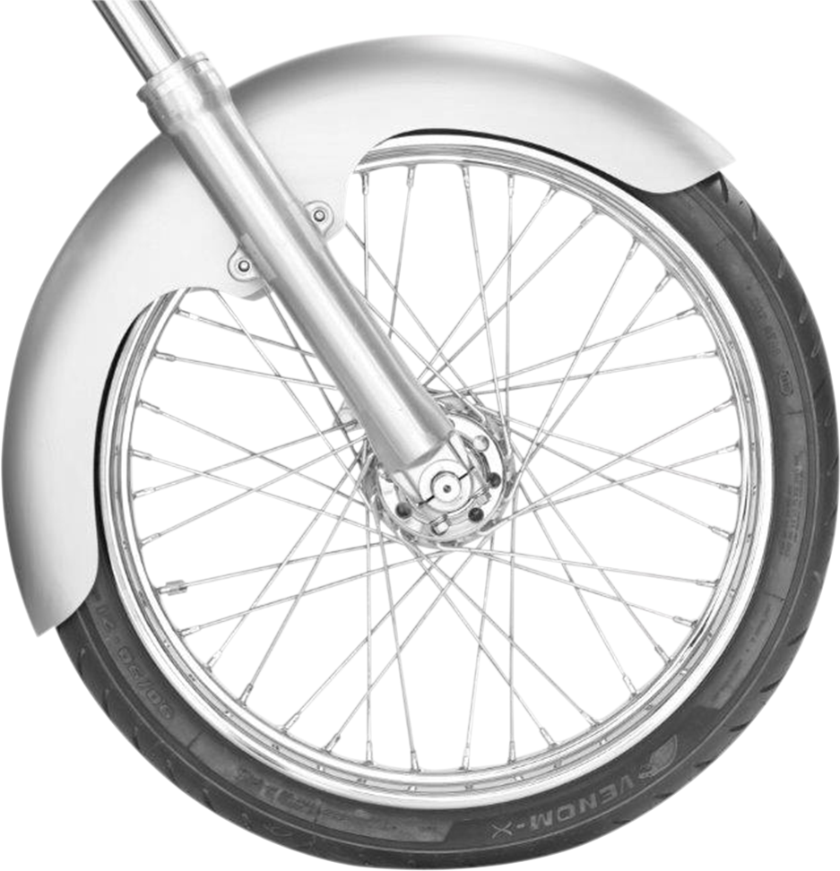 RWD V-TWIN Custom Front Fender - For 21" Wheel - Long OCF Style - 4.5" W x 38" L 14010001
