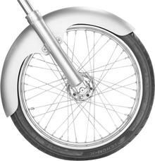RWD V-TWIN Custom Front Fender - For 21" Wheel - Long OCF Style - 4.5" W x 38" L 14010001