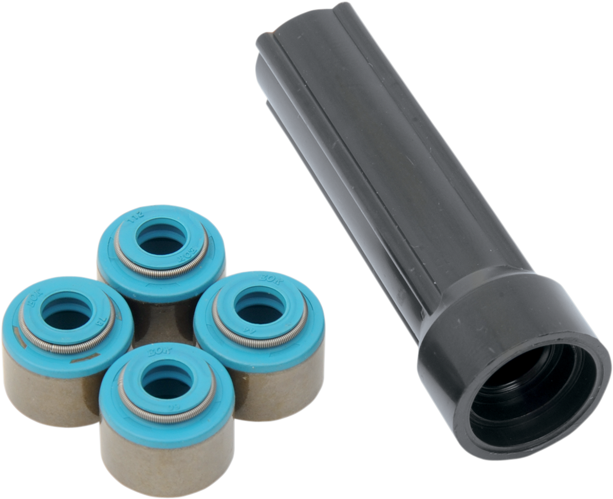 FEULING PARTS Valve Guide Seals - For 7.00 mm Valve Stem - 88"/96"/103" Twin Cam | XL 1076
