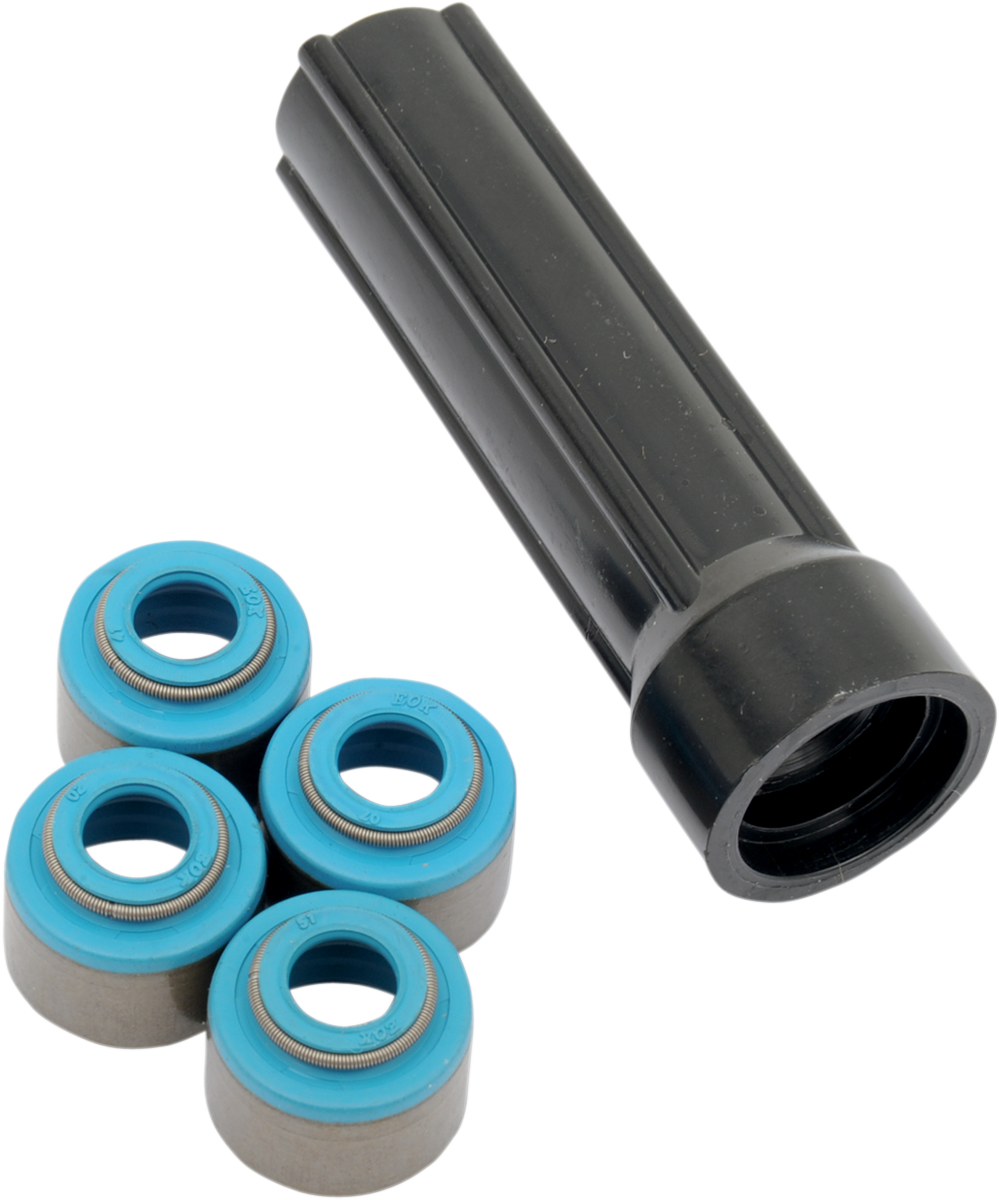 FEULING PARTS Valve Guide Seals - For 0.530" Guide - 5/16" Valve Stem - Screamin' Eagle Cylinder Heads 1077