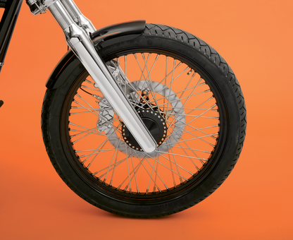 RWD V-TWIN Short Flared Front Fender - For 90/90-21 Wheel 4.5" W x 33" L RWD-CW4.5S