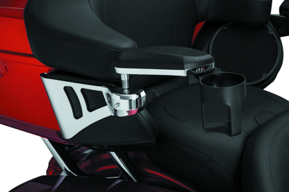 Kuryakyn Passenger Armrests 14-Up Touring and Tri Glide Chrome