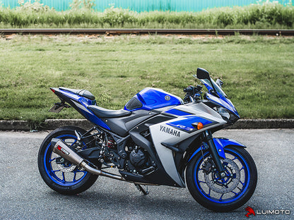 LUIMOTO TANK LEAF Tank Pads for the Yamaha YZF-R3 & YZF-R25 (2015-2018)
