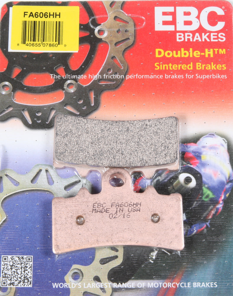 Brake Pads Fa606hh Double H Sintered