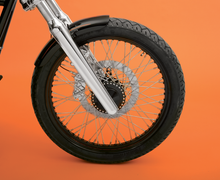 RWD V-TWIN Long Flared Front Fender - For 120/70-21 Wheel - 5.5" W x 41" L RWD-CW5.5S