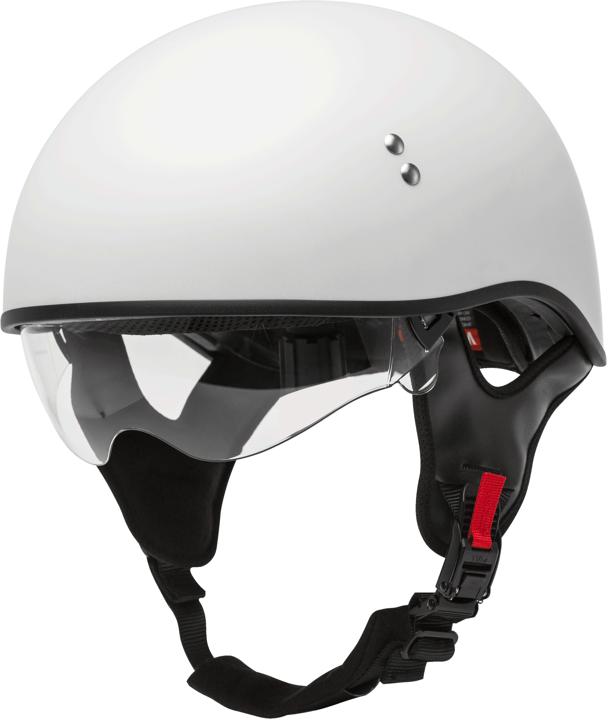 Hh 65 Half Helmet Naked Matte White Md