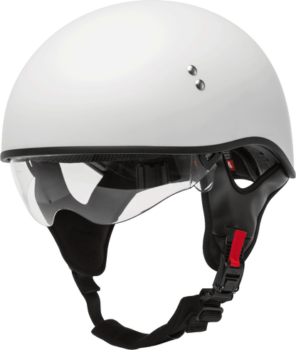 Hh 65 Half Helmet Naked Matte White 2x