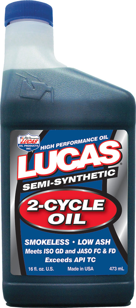 Semi Synthetic Oil 2t 16 Oz (12/Case  Sold Ea)