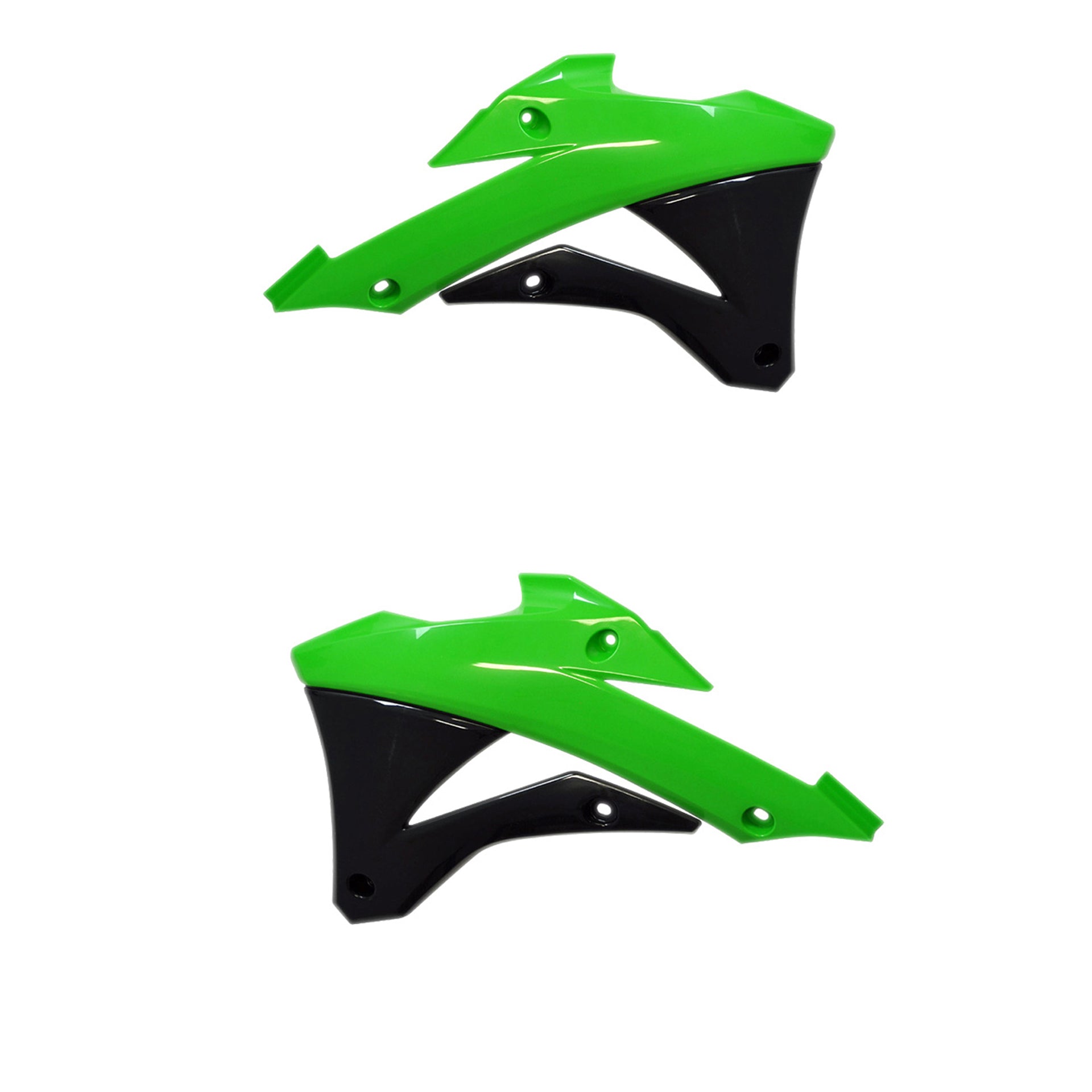 Radiator Scoops Kx85 Green