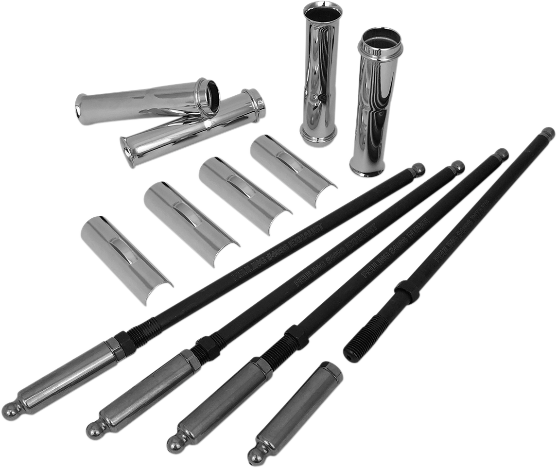 FEULING PARTS Pushrods/Tube Kit - Quick Install - Twin Cam 4097