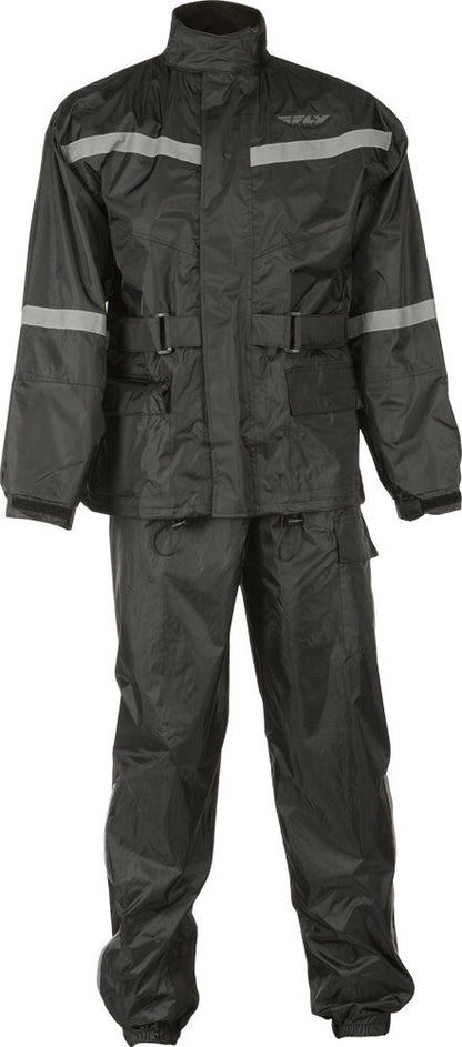 2 Piece Rain Suit Black 5x