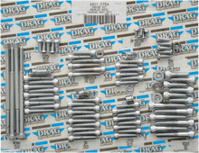 DRAG SPECIALTIES Bolt Kit - Complete Motor - Knurled/Socket-Head - '07-'16 Touring MK700