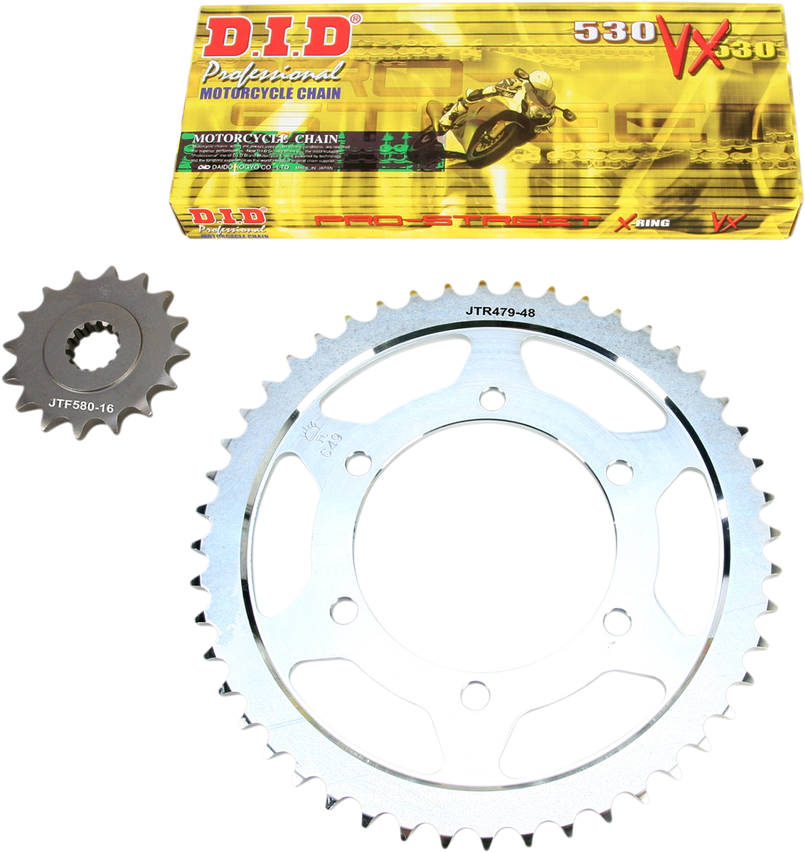 DID Chain Kit - Yamaha - YZF-R6 '03-'05/YZF-R6S '06-'10 DKY-003