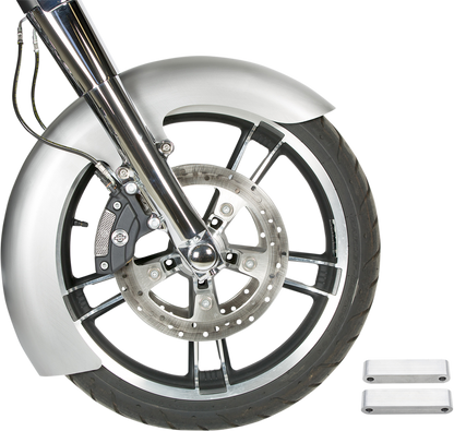 RWD V-TWIN Custom Dresser Front Fender for 21" Wheel - Steel - LS-2 Style - 5.5" W x 43" L RWD-50137