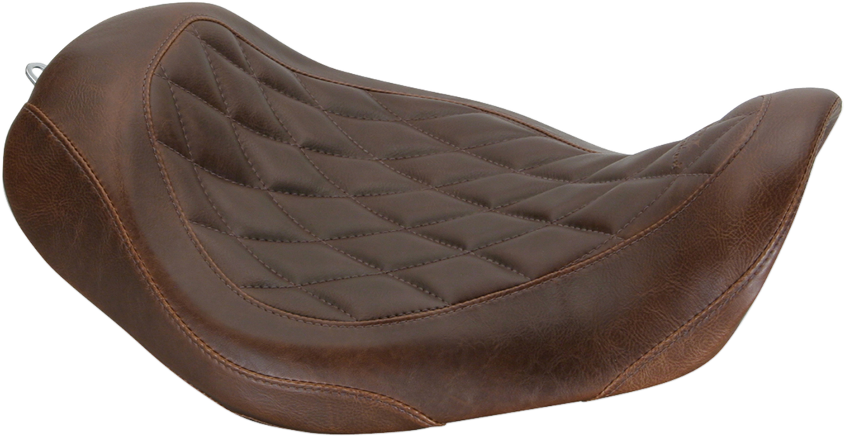 MUSTANG Seat - Wide Tripper™ Solo - without Backrest - Diamond - Brown 76706