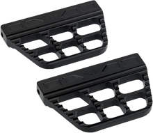 JOKER MACHINE Serrated Passenger Floorboard - Black 08-645-1B