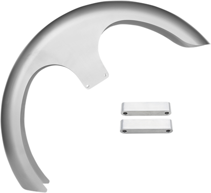 RWD V-TWIN Custom Dresser Front Fender for 30" Wheel - Steel - LS-2 Style - 6.5" W x 55" L RWD-50143
