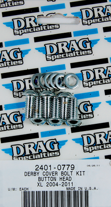 DRAG SPECIALTIES Bolt Kit - Derby Cover - Smooth/Button-Head/Torx - Sportster MK686