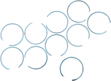 EASTERN MOTORCYCLE PARTS Main Bearing Retaining Ring - Right Side - '03-'24 Big Twin/'04-'24 Sportster A-35114-02