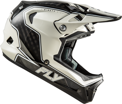 Werx R Flow Carbon Helmet Black Carbon/Grey Md
