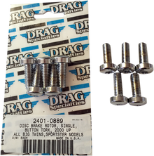 DRAG SPECIALTIES Mounting Kit - Rotor to Hub - Front - Chrome MK771