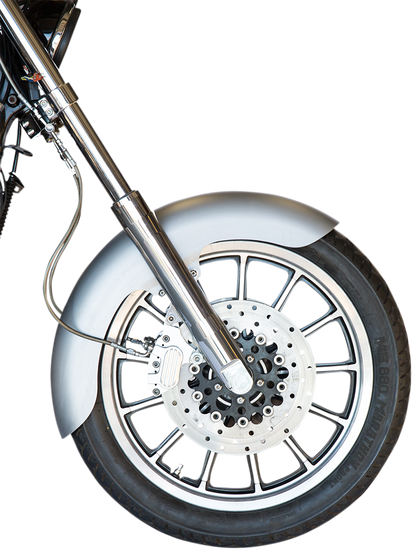 RWD V-TWIN Dyna Front Fender - For 90/90-19" Wheel - 4.3/4" W - 34-3/4" L RWD-50170