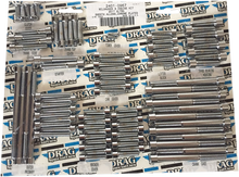 DRAG SPECIALTIES Bolt Kit - Engine - Smooth/Socket-Head - Chrome - M8 MK775S
