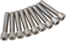 DRAG SPECIALTIES Bolt Kit - Cam Cover - Smooth/Socket-Head - Chrome - M8 MK779S