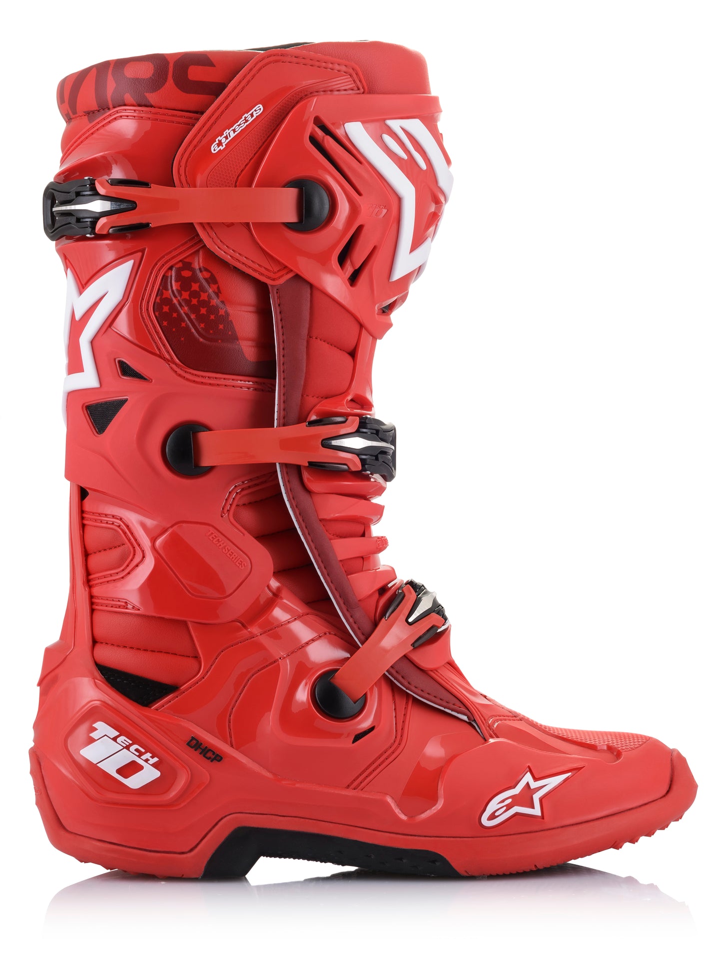 Tech 10 Boots Red Sz 09