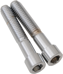 DRAG SPECIALTIES Bolt Kit - Starter - Smooth/Socket-Head - Chrome - M8 MK781S