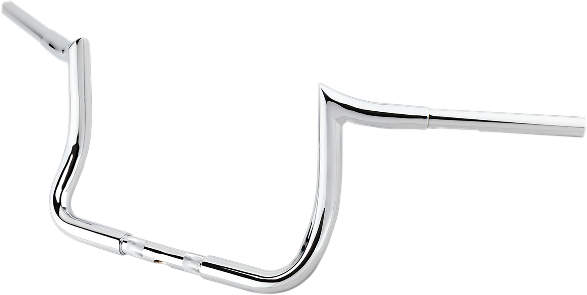 LA CHOPPERS 1-1/4" Prime Ape Bagger Handlebar - 10" - Chrome LA-7352-10