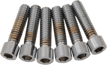 DRAG SPECIALTIES Bolt Kit - Transmission Top Cover - Smooth/Socket-Head - Chrome - M8 MK786S