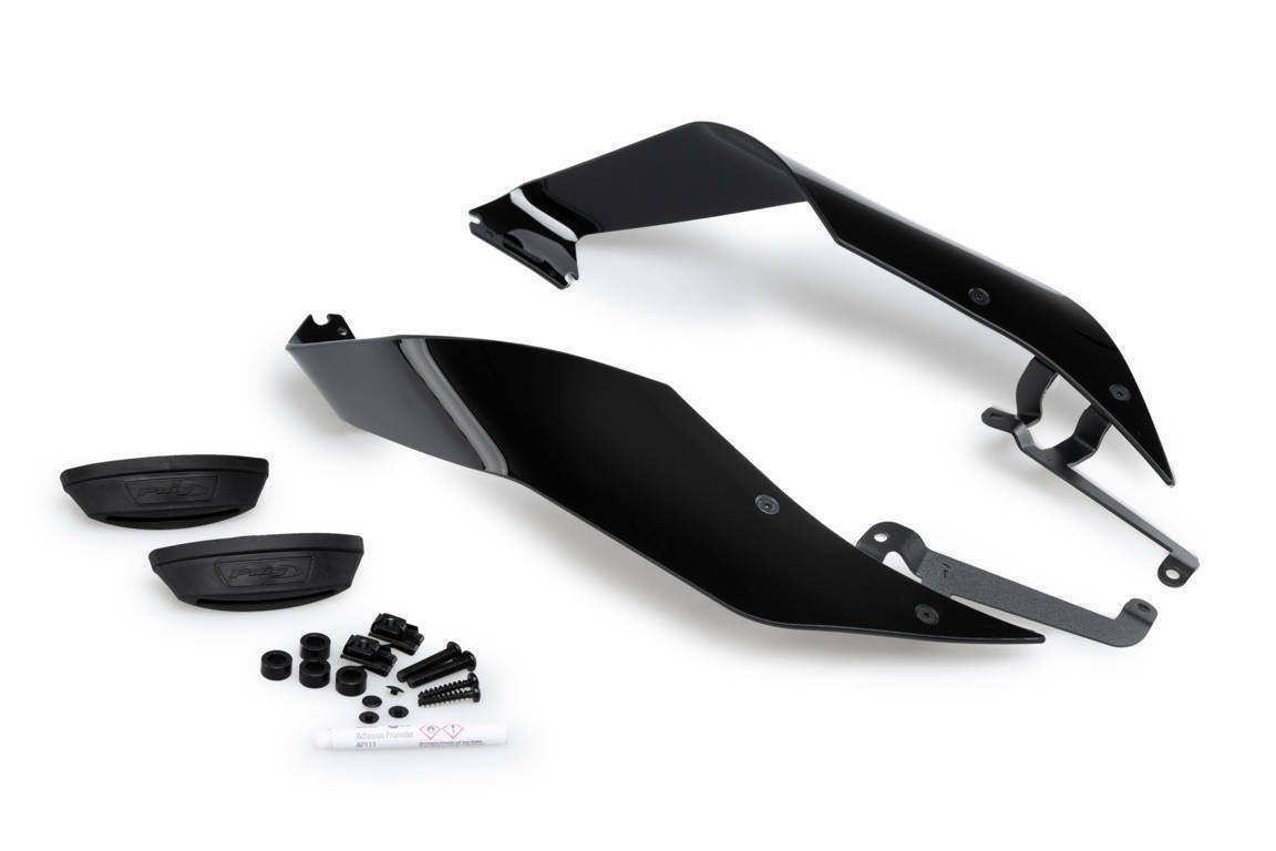 Race Side Spoilers Black Yam