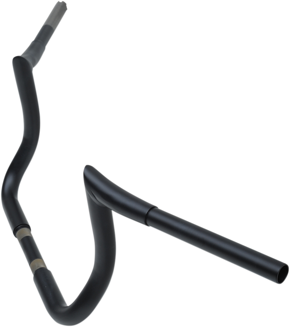 LA CHOPPERS 1-1/4" Prime Ape Bagger Handlebar - 10" - Matte Black LA-7352-10M