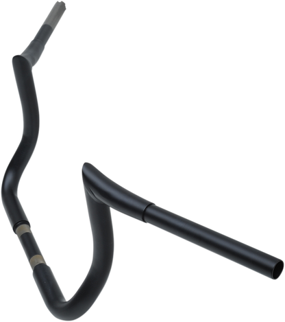 LA CHOPPERS 1-1/4" Prime Ape Bagger Handlebar - 10" - Matte Black LA-7352-10M