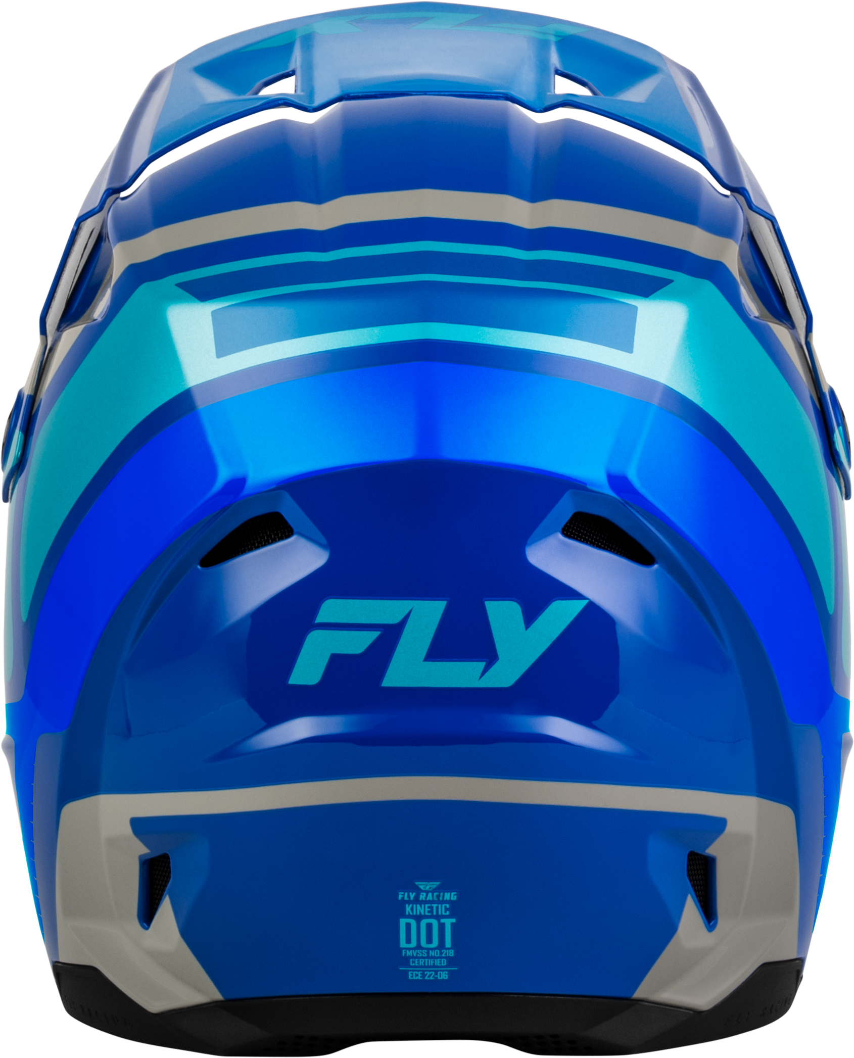 Youth Kinetic Scrap Helmet Blue/Light Blue/Grey Ys