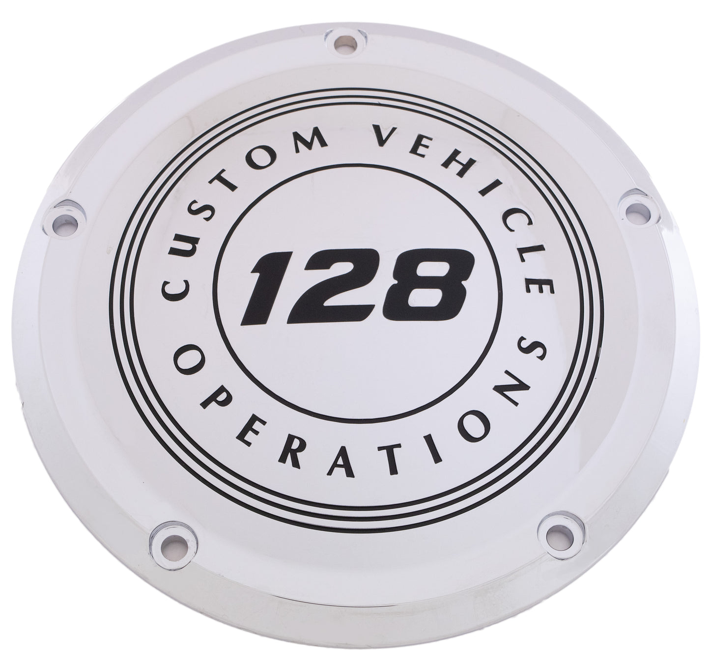 7   M8 Flt/Flh Derby Cover 128 Cvo Chrome