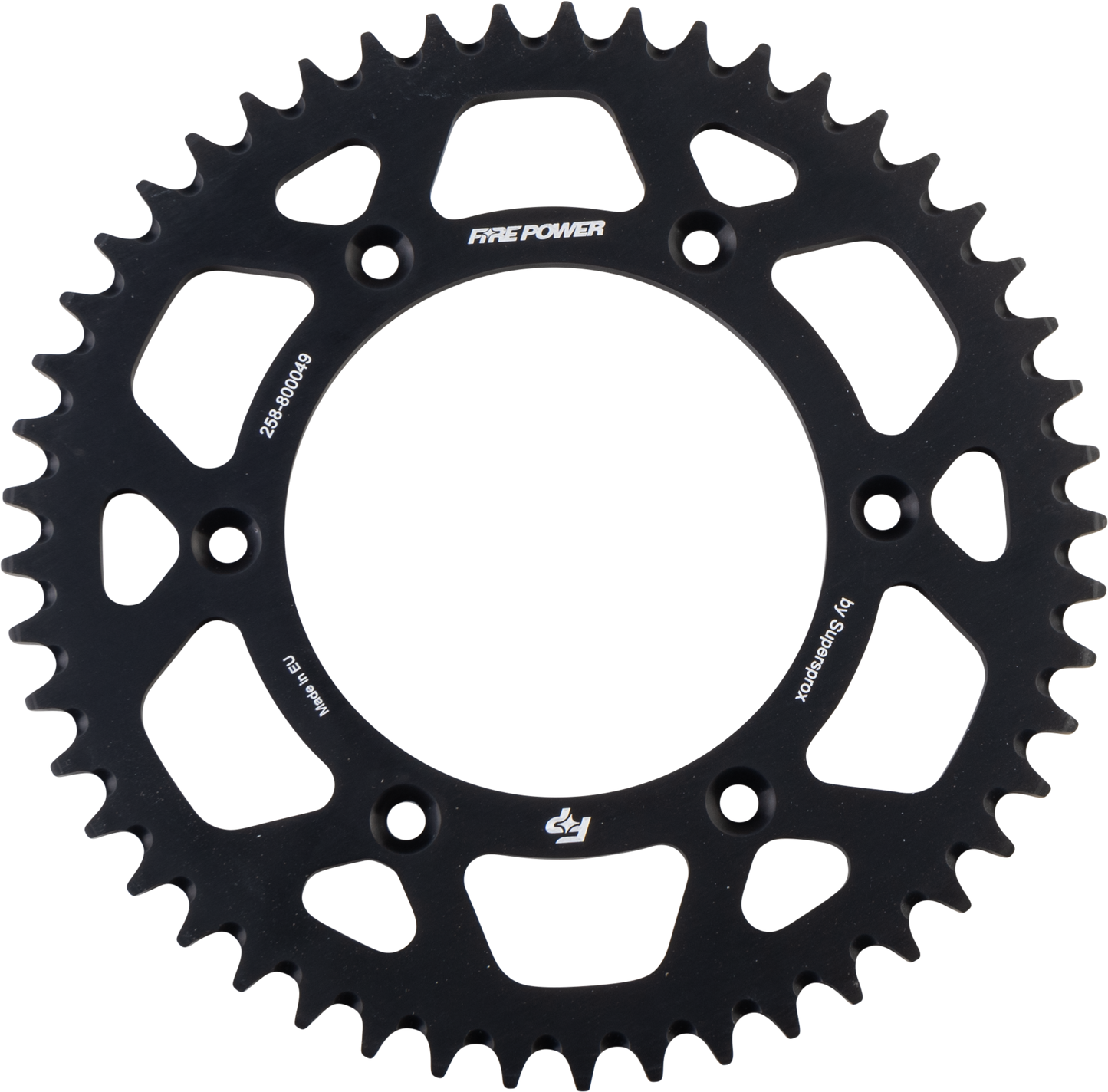 Rear Sprocket Aluminum 49t Blk