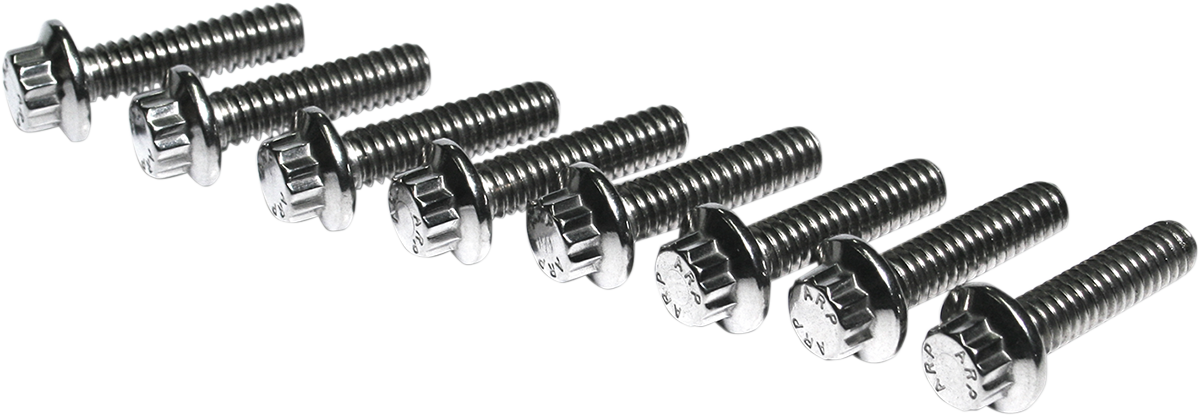 FEULING PARTS Bolts - Lifter Block - 12-Point/Dress-Up - 8 Pack - Twin Cam 3033