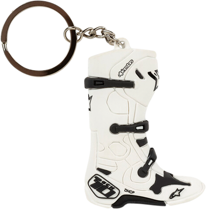 New Tech 10 Boot Keyfob White