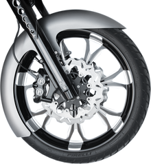 RWD V-TWIN Custom Dresser Front Fender for 19" Wheel - Steel - LS-3 Style - 6" W x 41.25" L RWD-50177