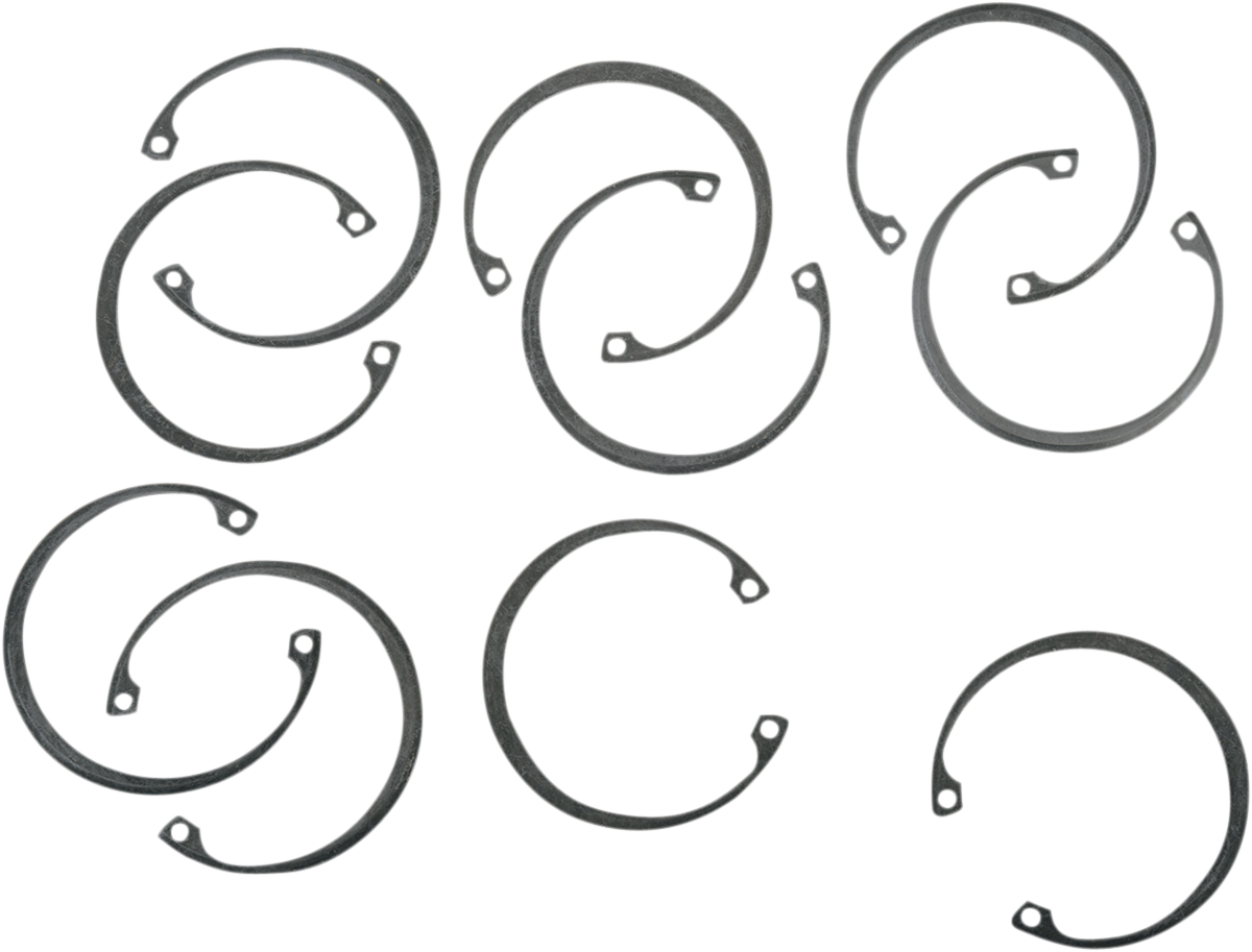 EASTERN MOTORCYCLE PARTS Retaining Rings - Access Door - 10 Pack A-35087-99A