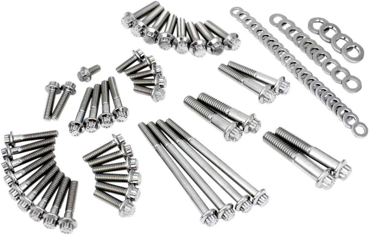 FEULING PARTS Fastener Kit - External Primary/Transmission - 12-Point - M8/Softail 3028