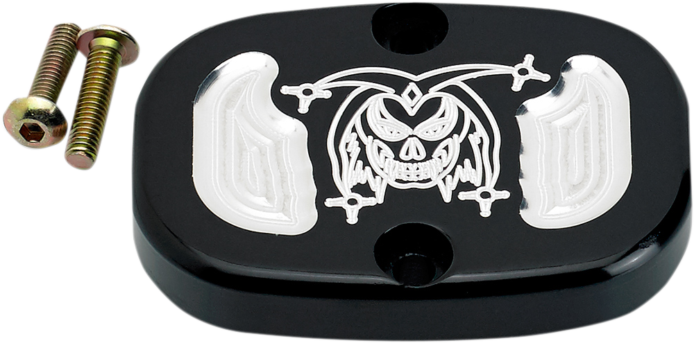 JOKER MACHINE Joker Rear Master Cylinder Cover - FL - Black 08-009B