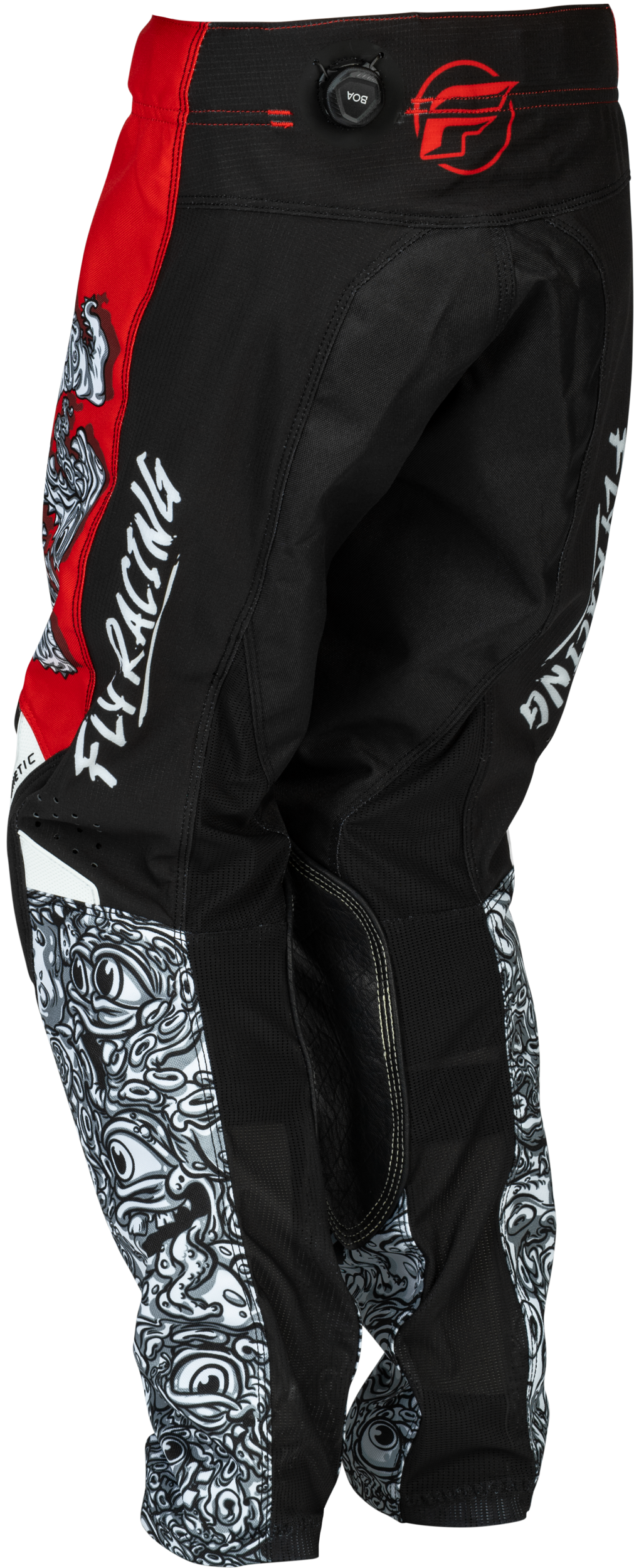 Youth Kinetic Mutant Pants Red/White/Black Sz 18