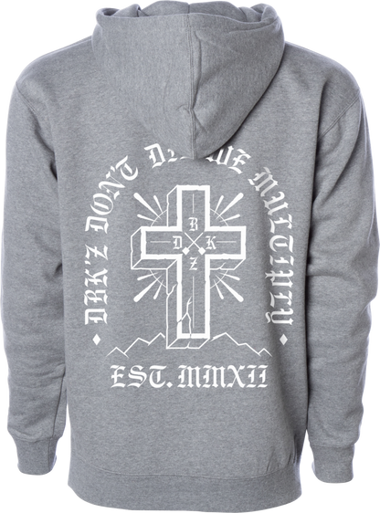 Multiply Zip Hoodie Gunmetal Heather Xl