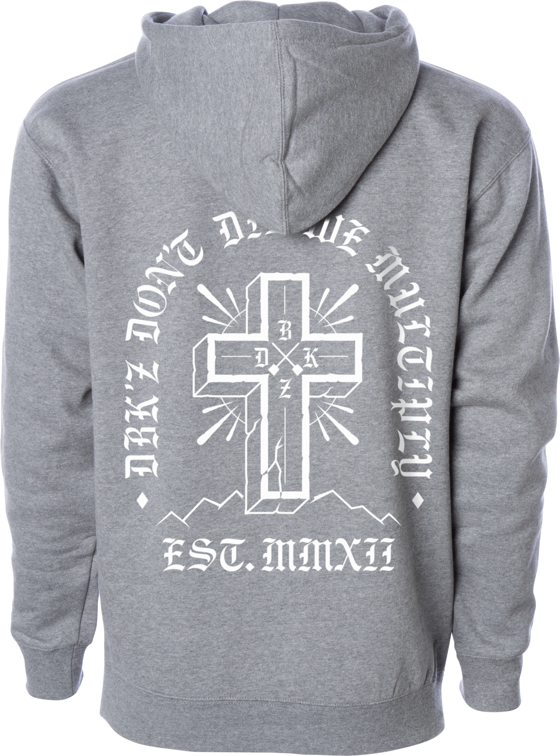 Multiply Zip Hoodie Gunmetal Heather Md