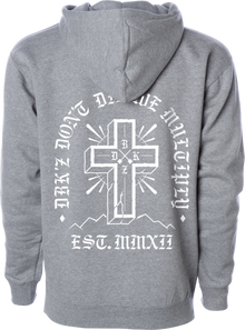 Multiply Zip Hoodie Gunmetal Heather Md